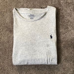Polo Ralph Lauren L/S T-Shirt Mens Size XL Grey